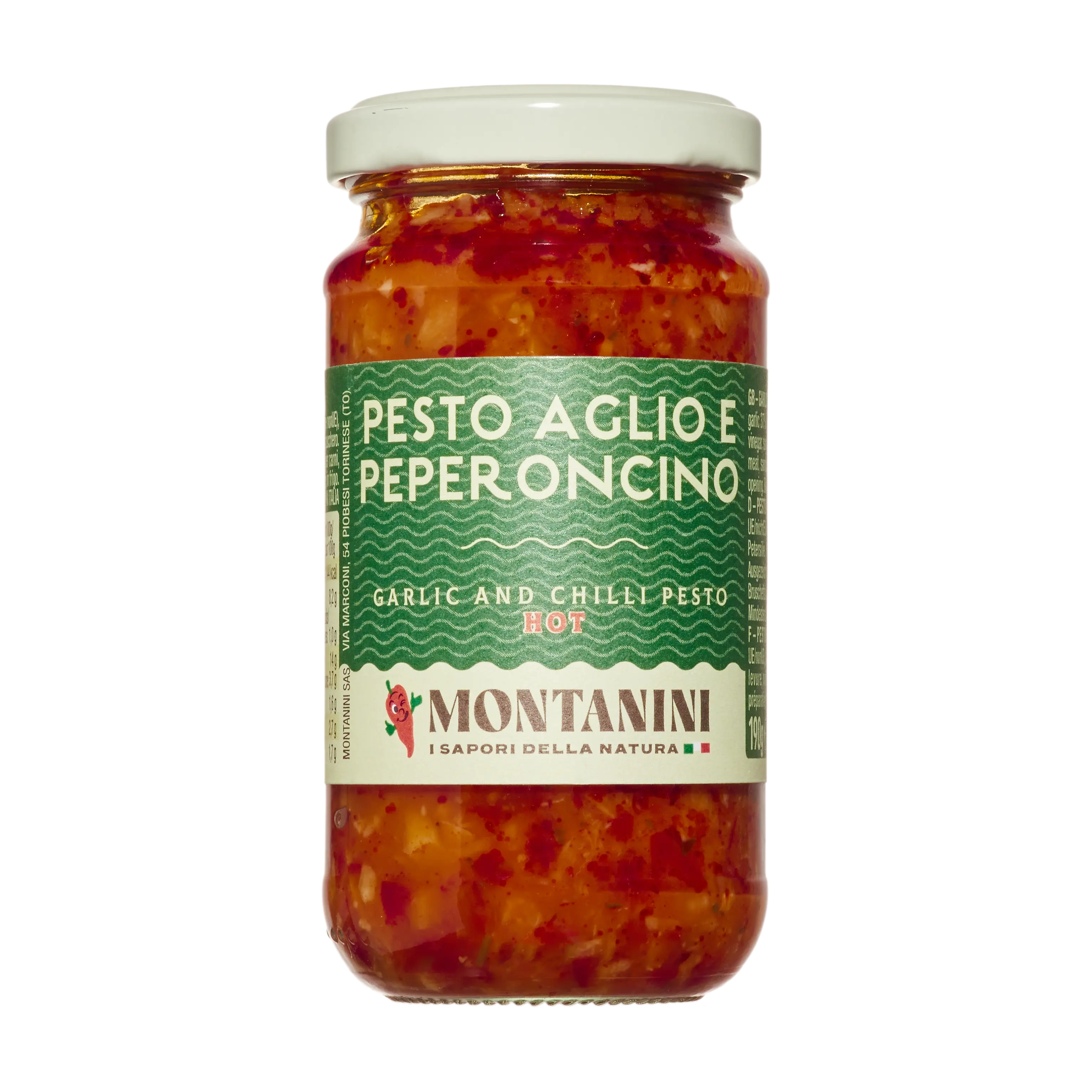 Montanini Pesto all'Aglio & Peperoncino