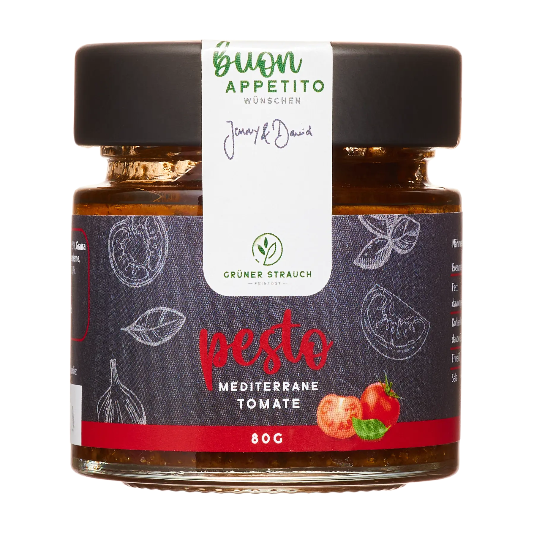 Gruener Strauch Mediterrane Tomate Pesto 1