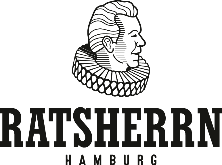 Ratsherrn Hamburg Logo Schwarz Uebereinander