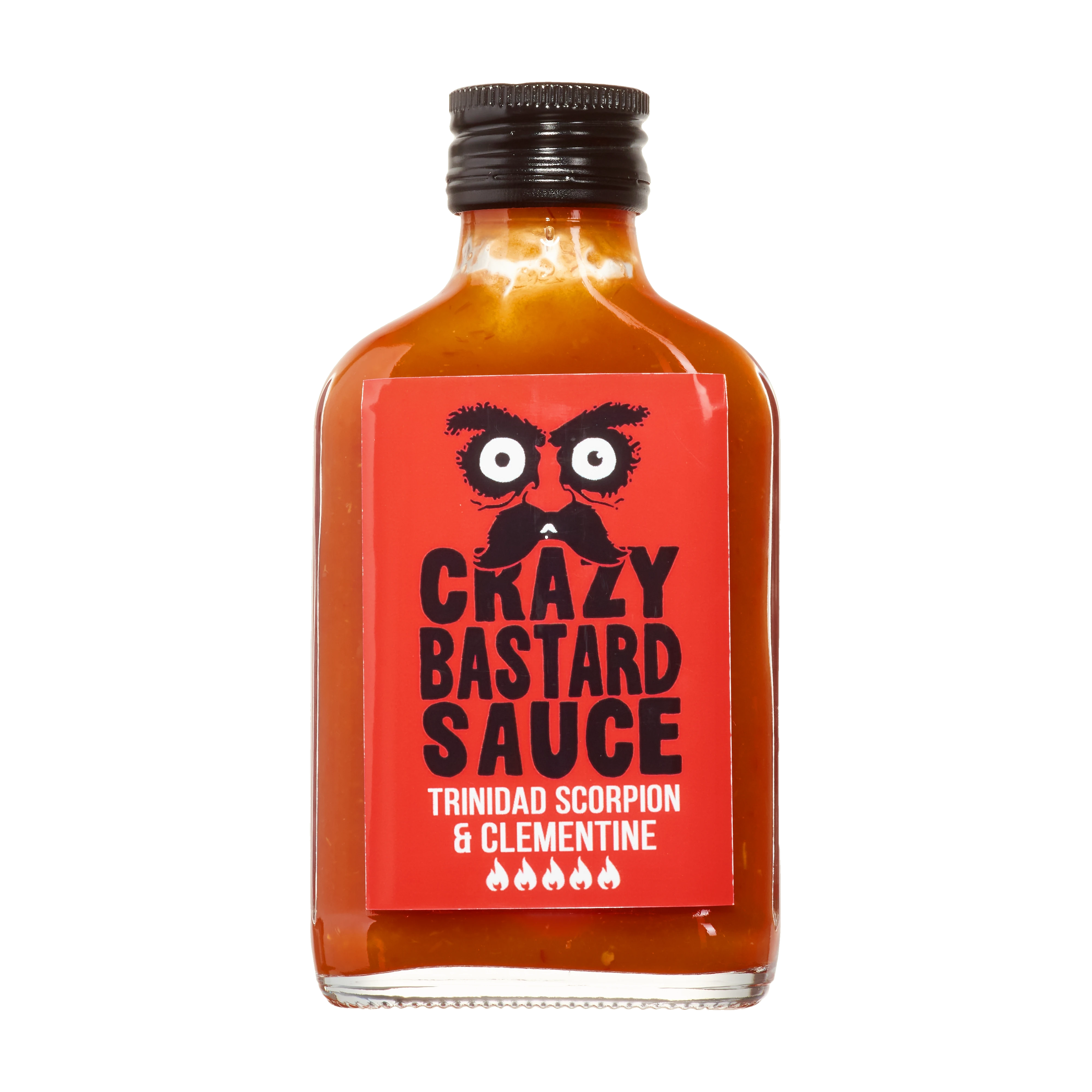 Crazy Bastard Sauce Trinidad Scorpion & Clementine Sauce  