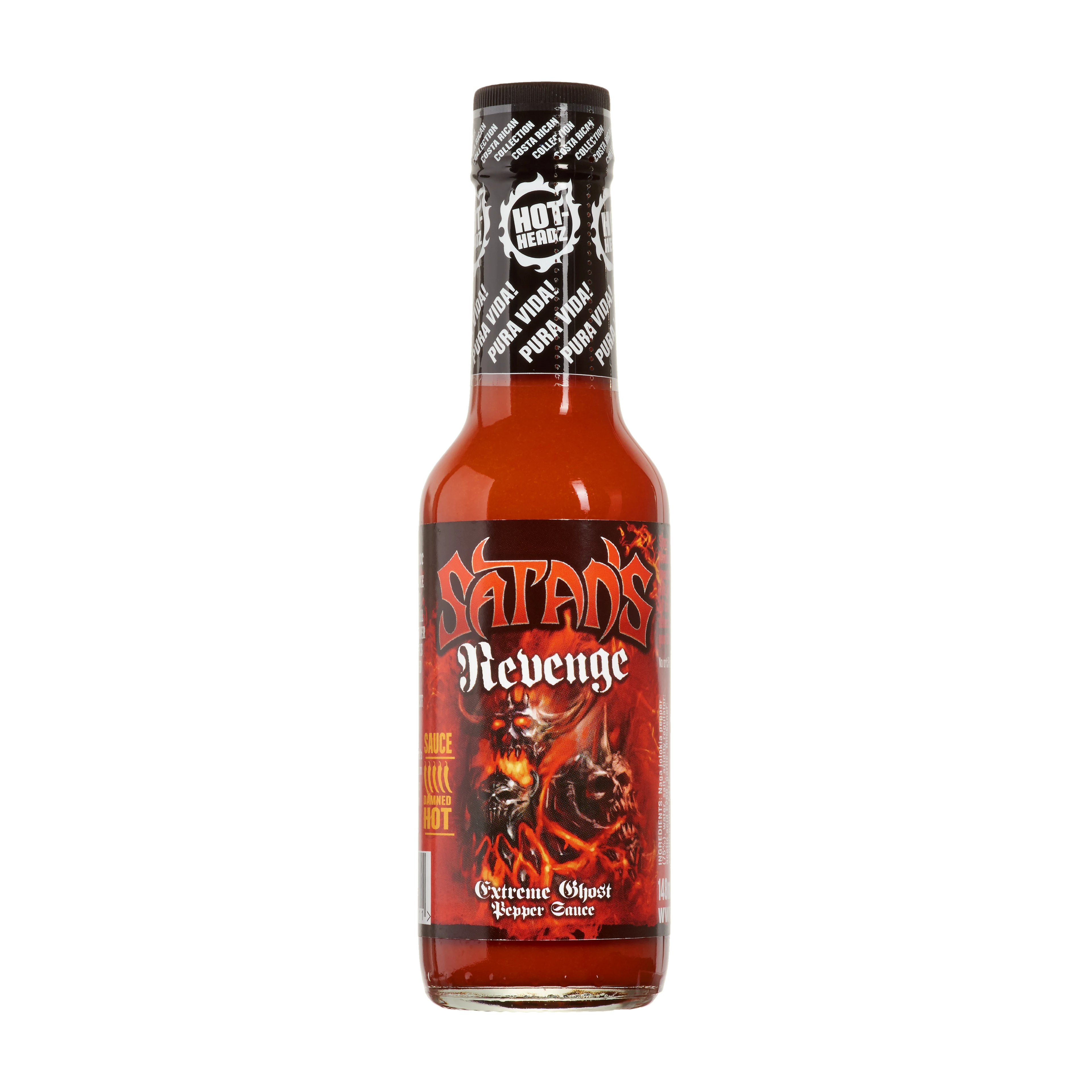 Hot-Headz Satan`s Revenge Extreme Ghost Pepper Sauce  